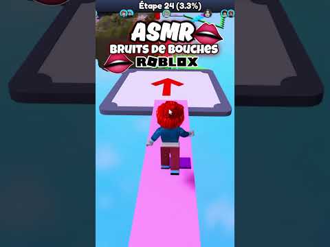 ASMR BRUITS DE BOUCHES POUR DORMIR avec PARKOUR ROBLOX !   #asmrfrançais  #asmr #triggersforsleep