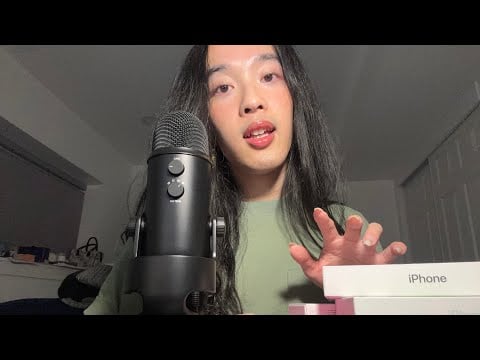 ASMR apple box tapping 💅 (fast and aggressive)