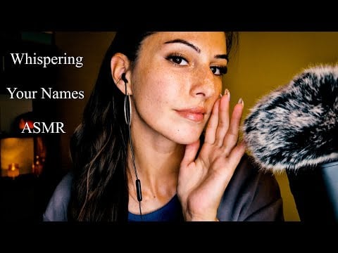 АСМР на Български:Шептене на вашите имена❤️ASMR Whispering your names+Calming triggers &Mouth sounds