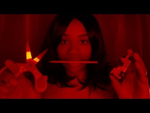 ASMR | Everything Literally Red Part 2 - Layered Sounds
