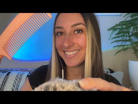 ASMR hair relaxation ♡ brushing + personal attention
