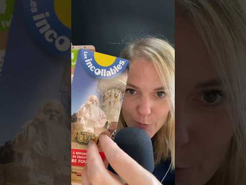 ASMR FR / On joue ensemble avec les Incollables Fort Boyard #asmrfr #shortsasmr #asmr