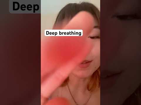 Take a deep breath #relax #tingles #relax #asmr