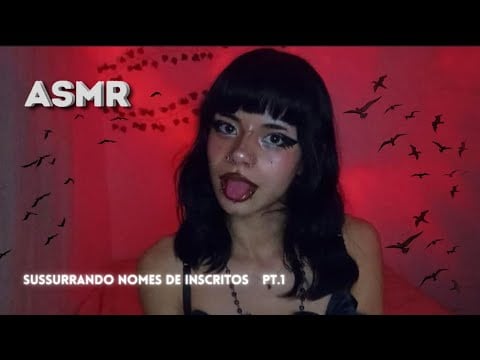 ASMR SUSSURRANDO NOMES 🕸️