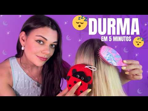 ASMR APLICADO: Mexendo No Cabelo De Uma Seguidora 👱🏻‍♀️😴