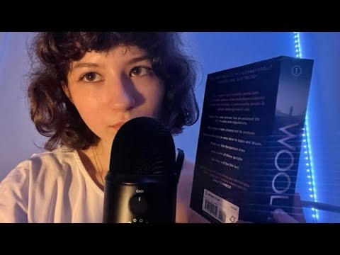 ASMR Inaudibly Reading a Book to You [1/3 1,000 sub special]