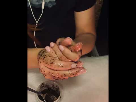 ASMR Hand Exfoliation ✨ Soft Scrubs & Relaxing skin care for Tingles! #asmr #relax #sleepsounds