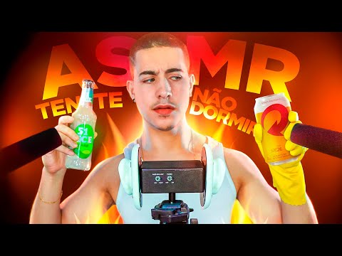 DESAFIO TENTE NÃO DORMIR – ASMR NA VERSÃO MEGA HARD DIFÍCIL