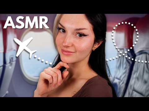 ASMR Girl On The Plane Is Obsessed With You | Personal Attention Roleplay