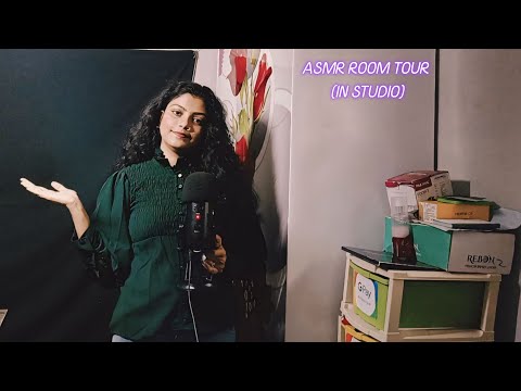 ASMR ROOM TOUR (IN STUDIO)