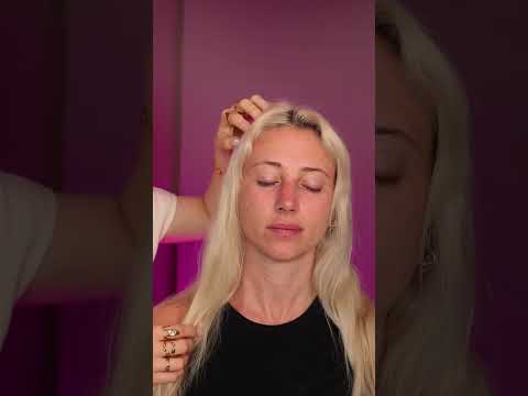ASMR Simple 90s Pamela Anderson Style Perfectionist up-do ✨ with micro adjustments, soft speaking