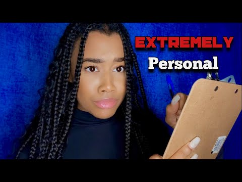 ASMR Asking You Extremely Personal Questions P4 👀 📝 Writing Sounds ASMR