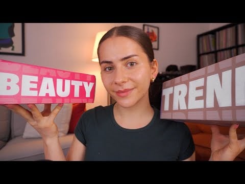 ASMR mit der Beautybox und Trendbox 🌸