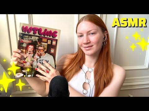 German ASMR ✨ vorlesen & tracing