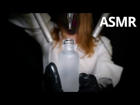 Water Droplets on Latex Gloves ASMR