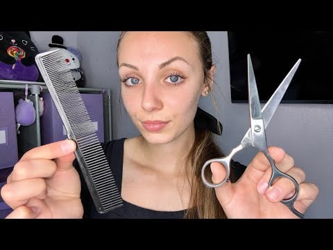 ASMR Fast and Aggressive Rude Haircut! 💈