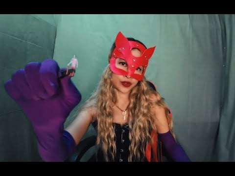 GIANTESS Goddess Roleplay (Mouth Vore) + Shiny  PVC Gloves BOOTS