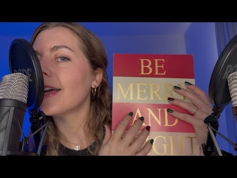 Cozy Christmas ASMR 🎄 Gentle Triggers & Sleepy Holiday Rambling