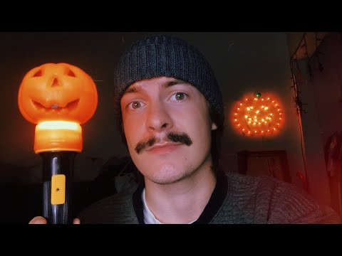 [ASMR] Light Triggers with Pumpkin Light | Visual ASMR