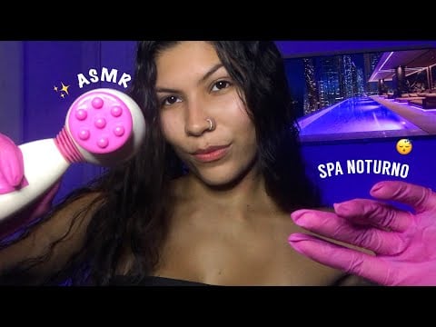 ASMR - Você está em um SPA às 2 da manhã 🌙