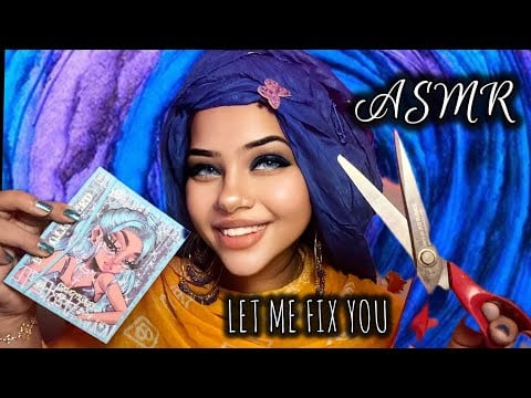 ASMR - POV: You’re Coraline’s doll… and she’s fixing you  .🧵👁️