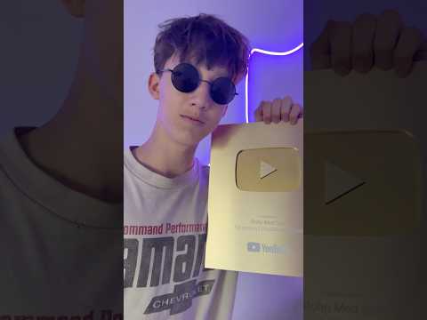 Opening My YouTube Gold Play Button with My Kids 🥹✨