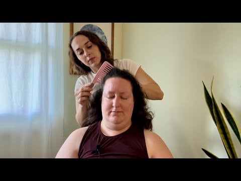 ASMR Scalp and Gua Sha Face Massage | Real Person ASMR