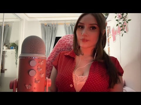 ASMR TINGLY WHISPERS, MOUTH SOUNDS, RANDOM TRIGGERS