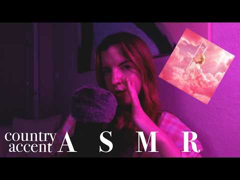 Country Music ASMR *cloud 9 by megan moroney* Tingly Lyric Repetition [county accent]