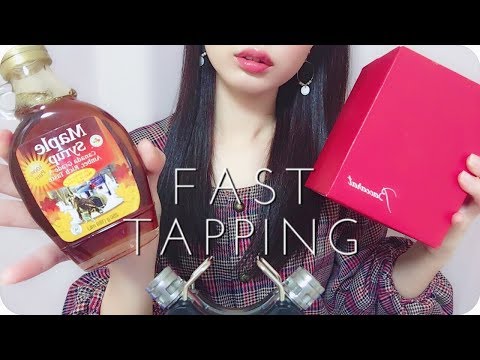 ［ASMR］5つの高速タッピング 声なし No Talking | 音フェチ asmrちゃむ