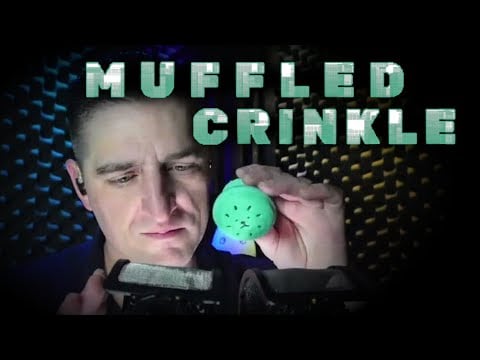 Muffled Crinkle Device #ASMR #SleepAid #Tingles