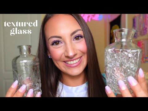 ASMR Textured Glass Sounds 🫙