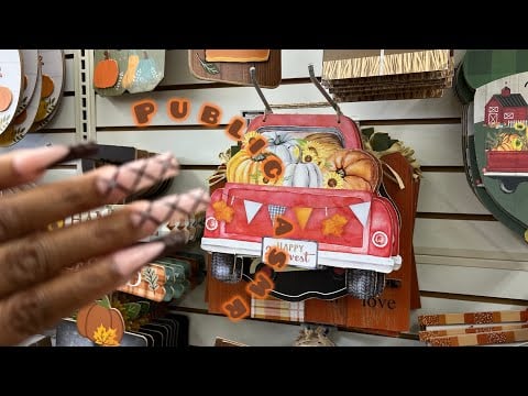  PUBLIC ASMR IN DOLLAR TREE | Talking Crap About Prices, Lofi, Camera Tapping + Dollar Tree Haul 