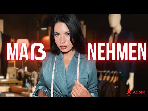ASMR Tailor Roleplay 🧵 Maßnehmen, Stoffe & persönliche Betreuung (Deep Relaxation)