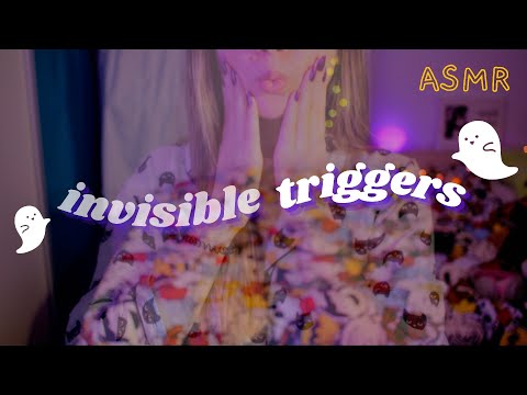 asmr fantasminha te fazendo dormir com INVISIBLE TRIGGERS (no talking) | halloween