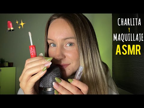 ASMR Charlando Mientras Me Maquillo ✨Puros Susurros✨