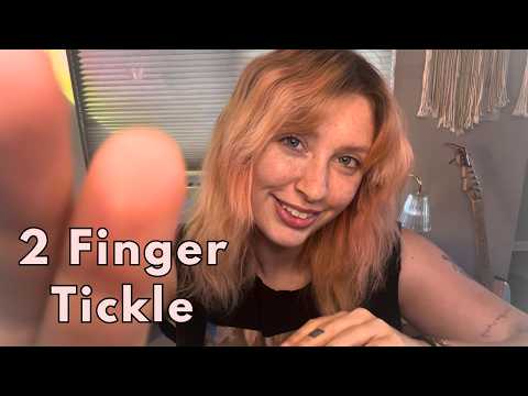 ASMR Can I Tickle You With Just 2 Fingers? 🤔