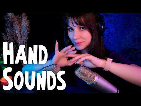 ASMR Hand Sounds, Finger Fluttering 💎 No Talking, Rode nt2-a