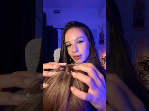 Asmr head massage 😴 #asmr #asmrsounds #asmrvideo #sleep #tingles