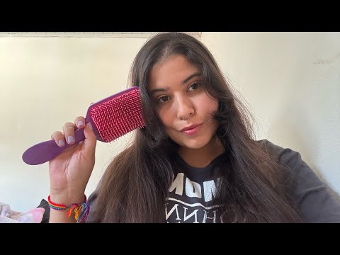 ASMR | PENTEANDO MEU CABELO 💁🏻‍♀️