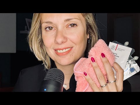 Asmr ita Whispering Roleplay ✨”Pulizia del viso rilassante: l’estetista si prende cura di te!”✨