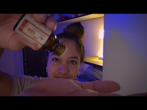 ASMR Massagem terapêutica nas mãos e braços com óleos essenciais (para alívio das tensões e cansaço)