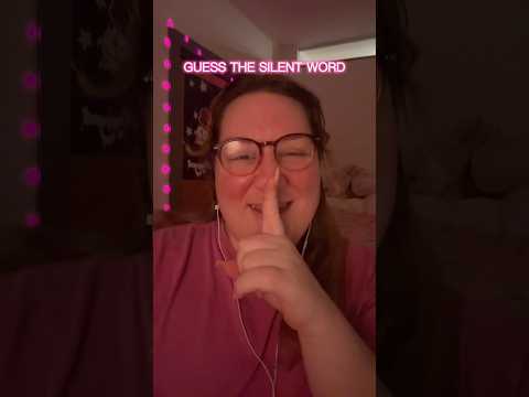 #asmr #guessthesilentword #inaudiblewhispering