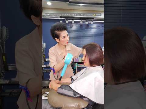 Hair Salon ASMR – Calm, Clean, Focused Hair Work