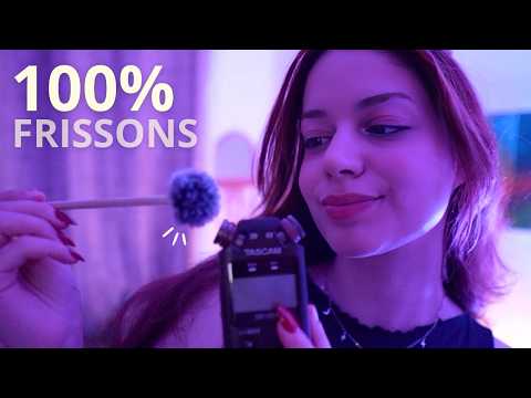 ASMR : plein de chatouilles en Basse Luminosité avec le Tascam !