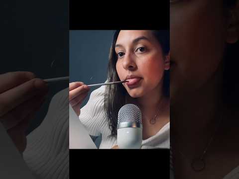 Te hago un retrato SPIT PAITING ♥️💦 #asmr #relax #susurros #asmrroleplay #asmrcommunity #susurrando