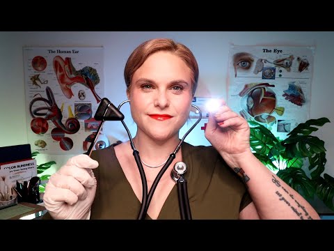 An ASMR Full Medical Doctor Check Up On ME!!