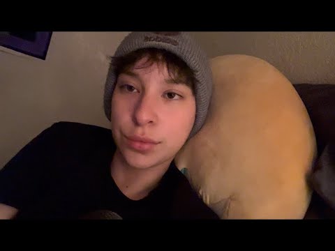 Doing ASMR until I fall asleep