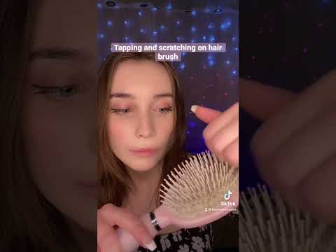 #asmr #asmrsounds #asmrvideo #asmrshorts #tingles #hairbrush #tapping #scratching #asmrbrushing