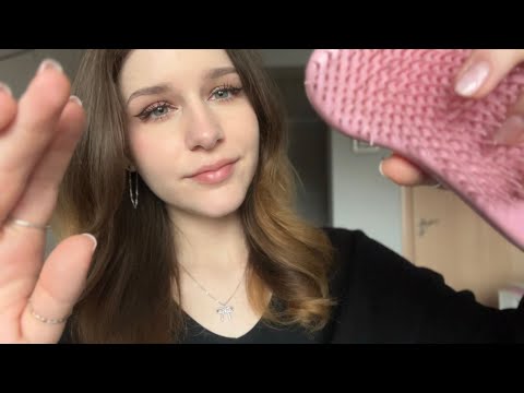 ASMR Brushing Your Hair And Mine 😌💆‍♂️(whispered) 